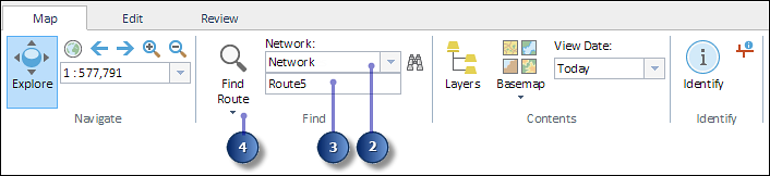 Find Route in Event Editor Find Route in Event Editor
