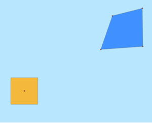 Example of coincident features returned when outputting convex hulls Example of coincident features returned when outputting convex hulls
